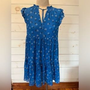 Draper James Connie Flutter Sleeve Dress in Daisy